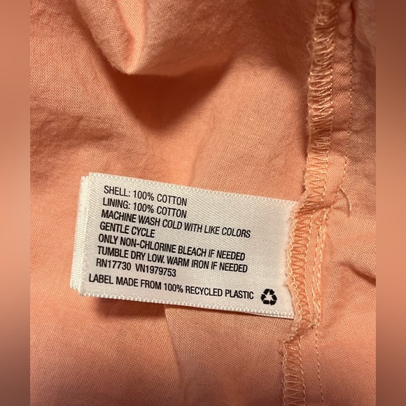 Universal Thread Plus Women’s Peach Baloon Elbow Sleeve Eyelet  Dress Size XXL - Picture 8 of 14